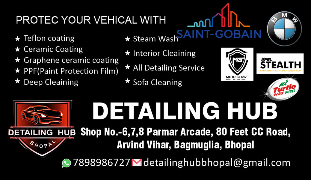 Cover photo of Detailing Hub - Car PPF | Ceramic & Graphene Coating | Taflon Coating in Bhopal